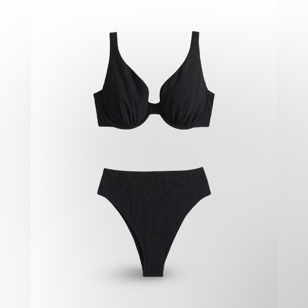 Abercrombie & Fitch Black Bikini Set